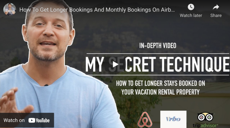 How To Get Longer Bookings And Monthly Bookings On Airbnb and VRBO