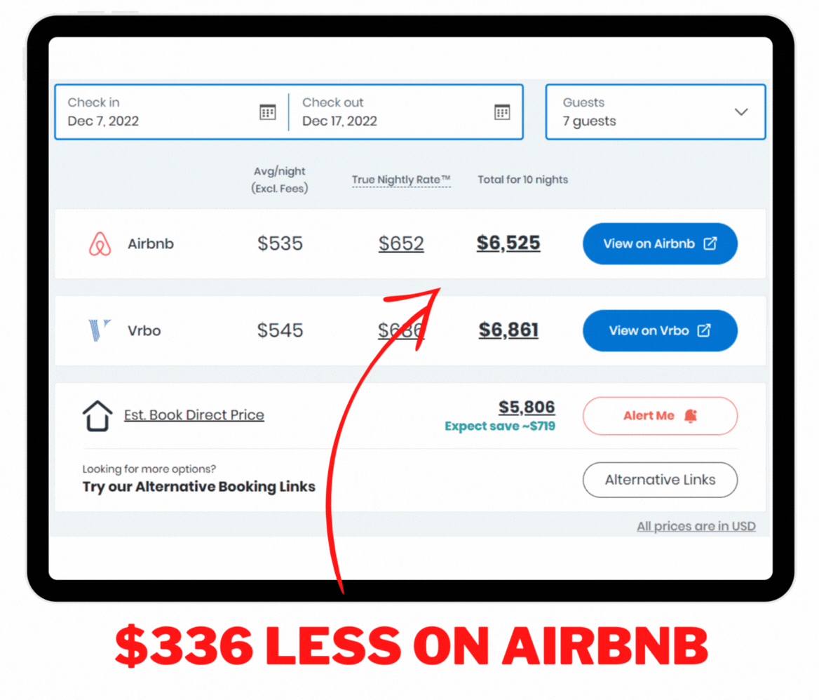 Airbnb Castles In Maryland price comparisons
