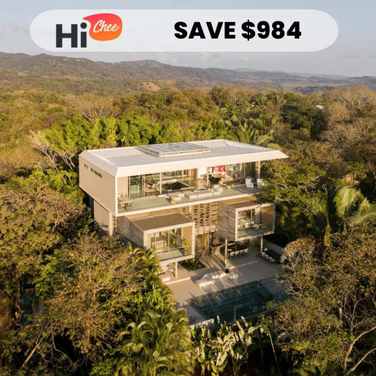 Costa Rica – 7 Nights – SAVE $984