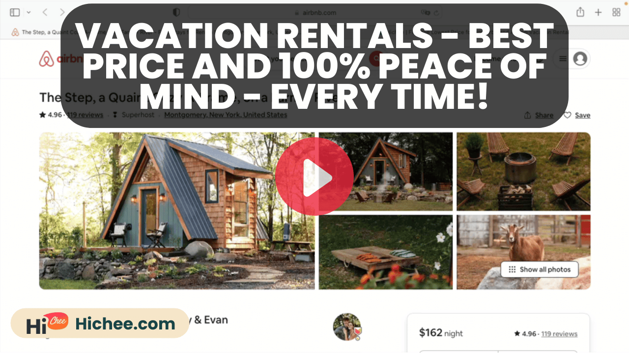 Vacation Rentals – Best Price And 100% Peace Of Mind – Every Time!
