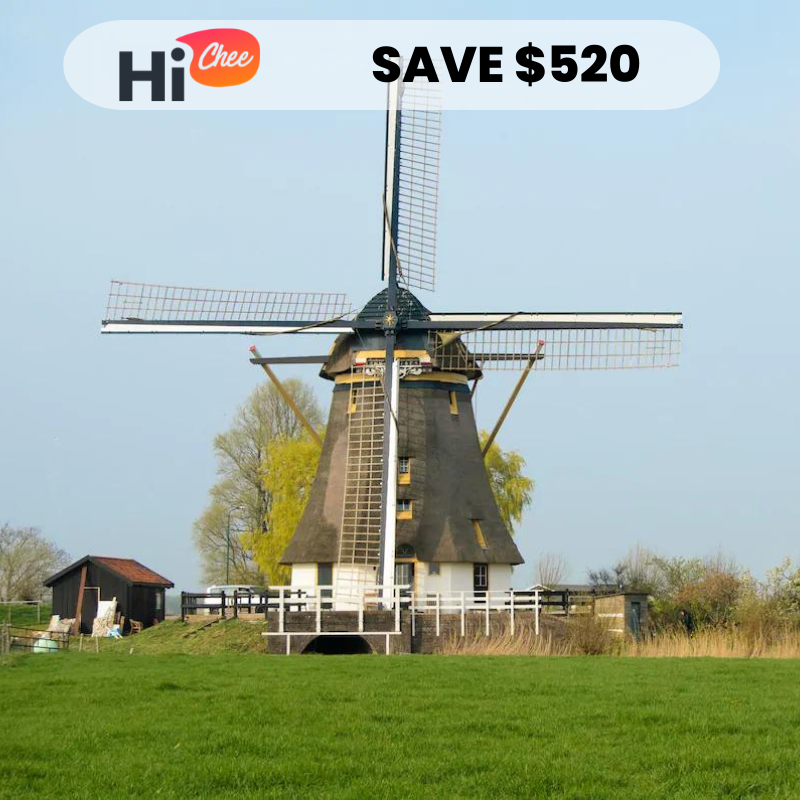 abcoude, Amsterdam – 5 Nights – SAVE $520