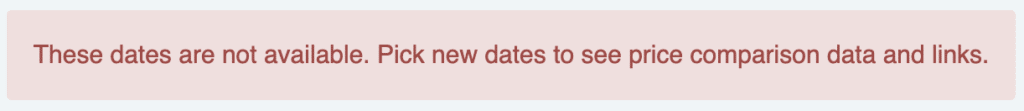 Dates unavailable