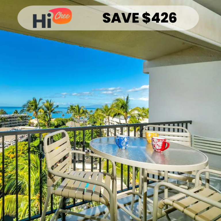 Kihei, Hawaii – 6 Nights – SAVE $426
