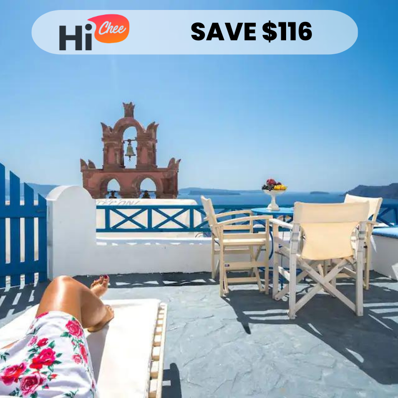 Oia, Santorini – 7 Nights – SAVE $116