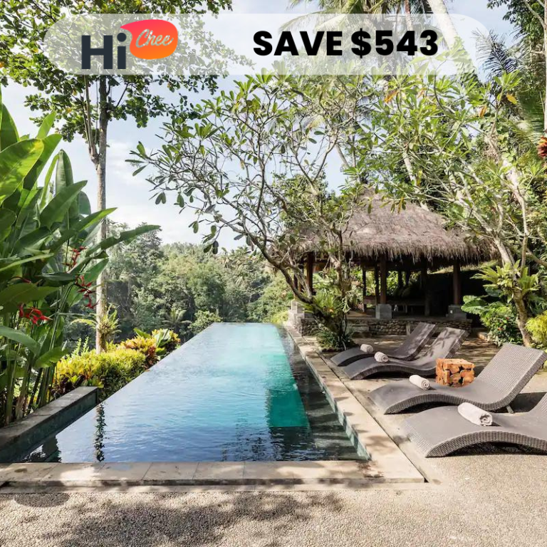 Kemenuh, Bali – 6 Nights – SAVE $543