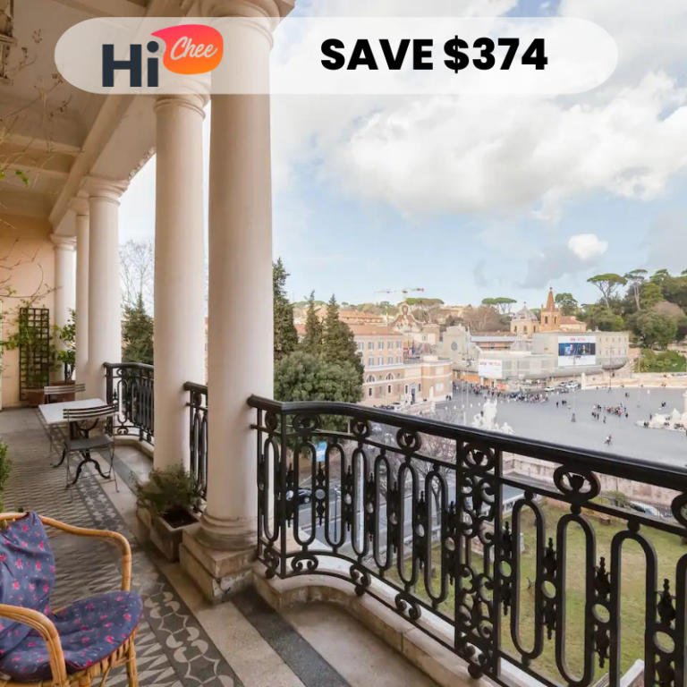 Roma, Città Metropolitana di Roma – 6 Nights – SAVE $374