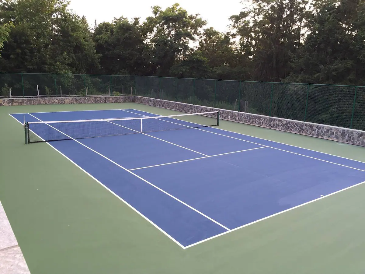 Play a game of tennis with your friends and family! Tennis rackets and balls are supplied.