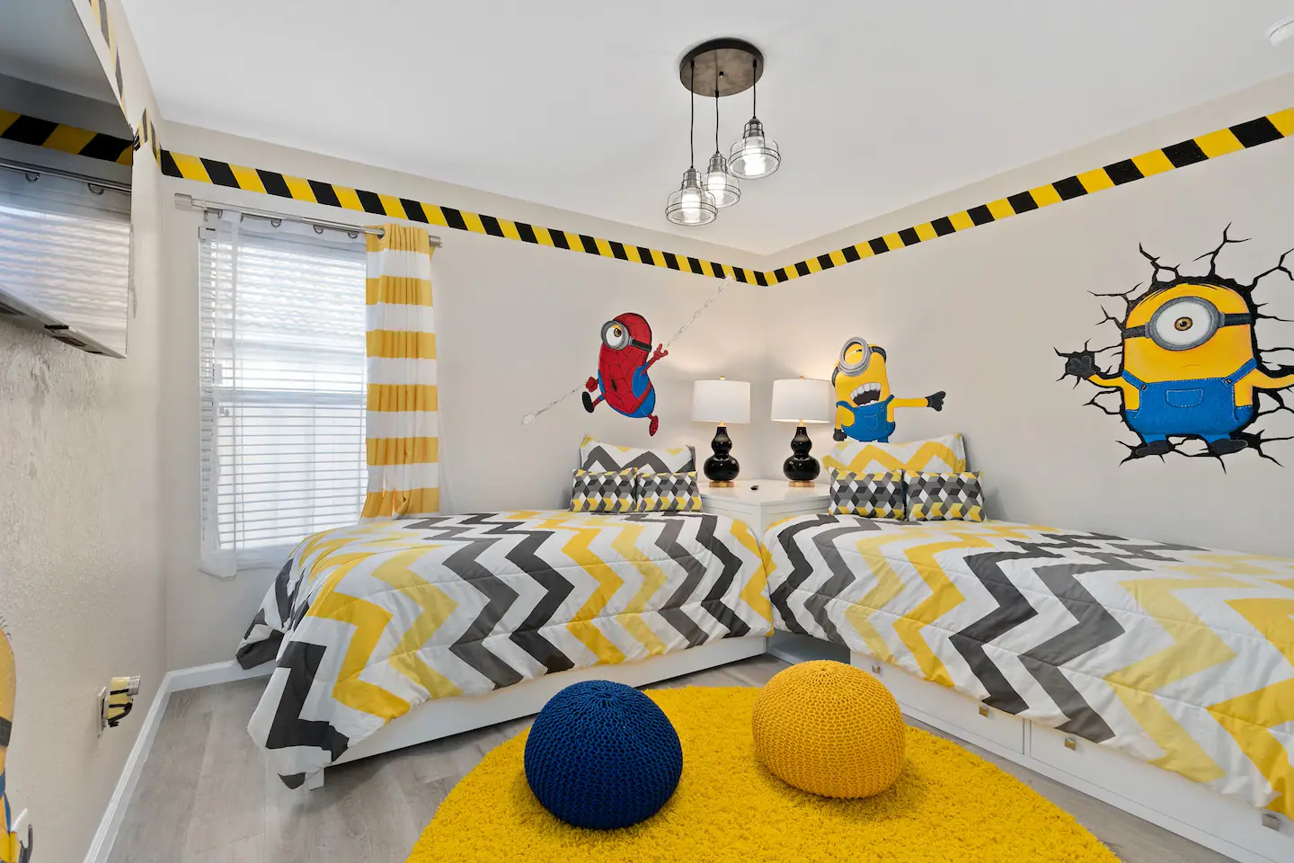 Minions-themed bedroom