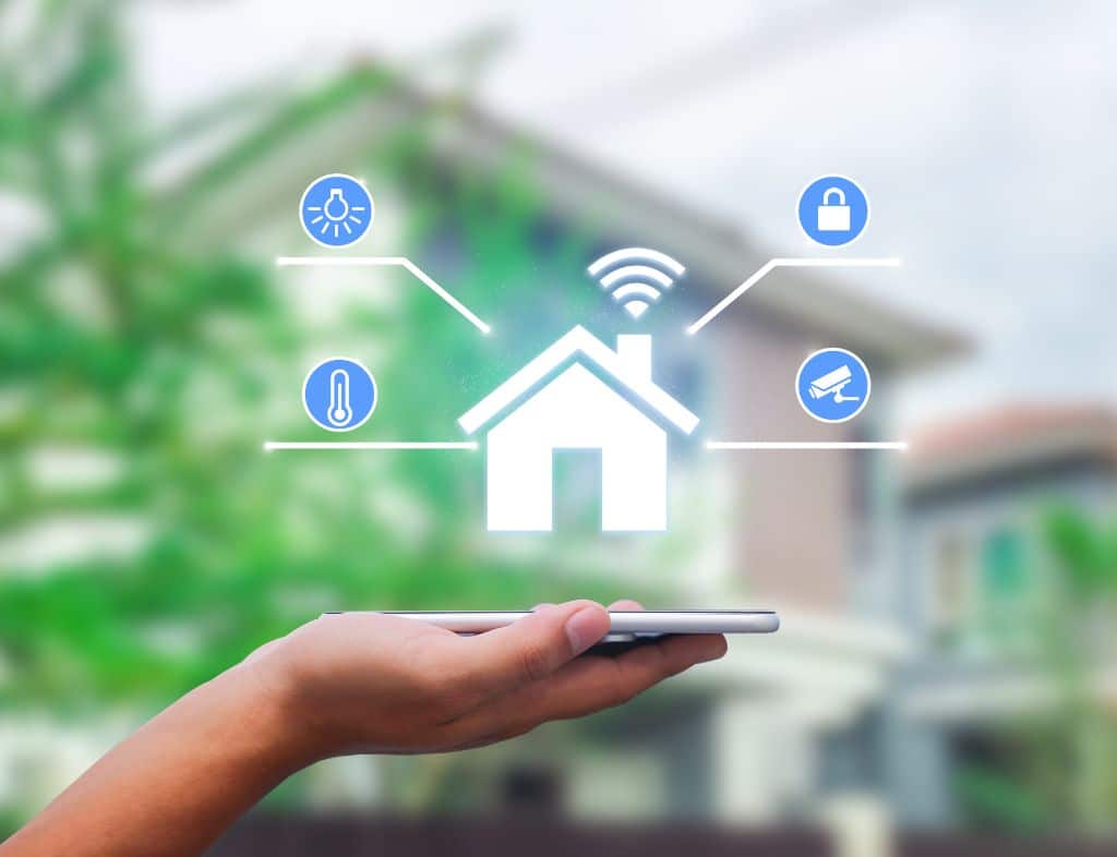 Smart home devices for security and safety