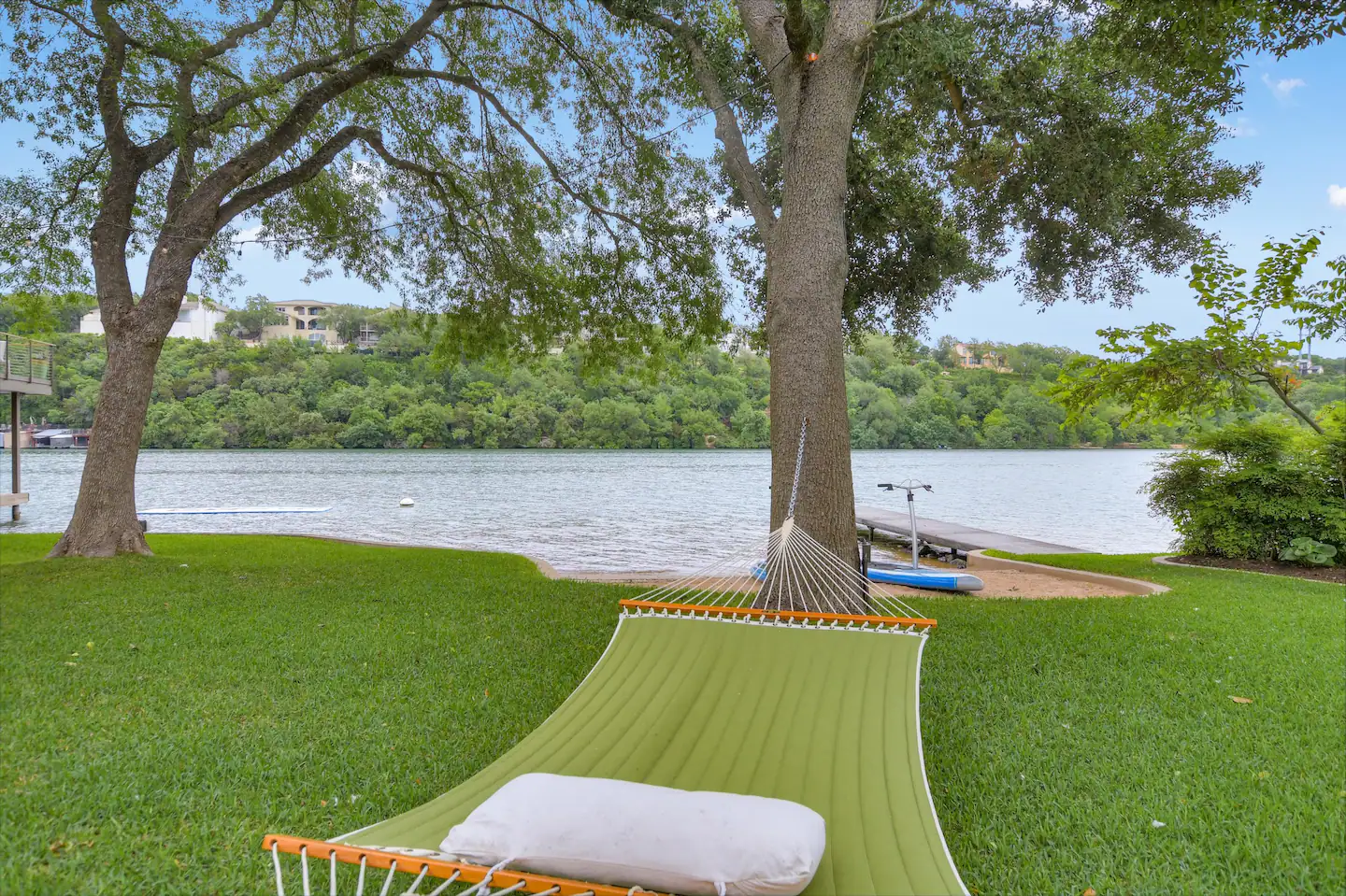 Lounge in the hammock and take in the breathtaking view.