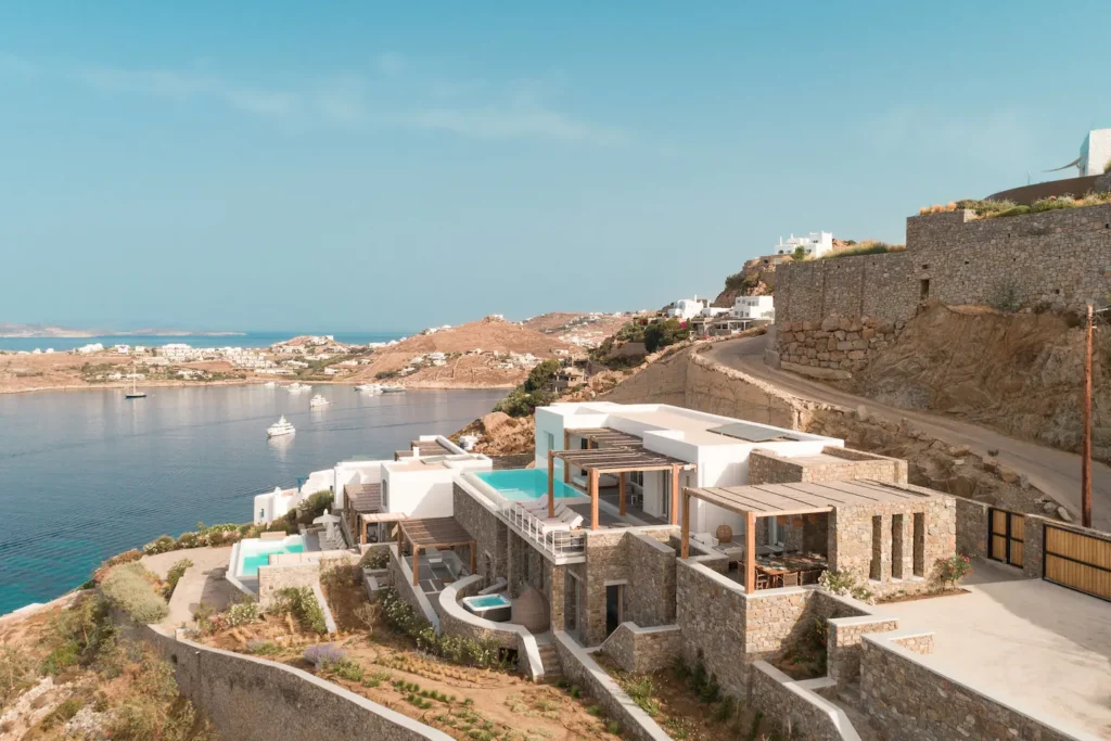 Luxury stay in Agios Lazaros, Greece