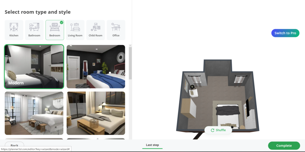 Creating airbnb 3D Floor Plans