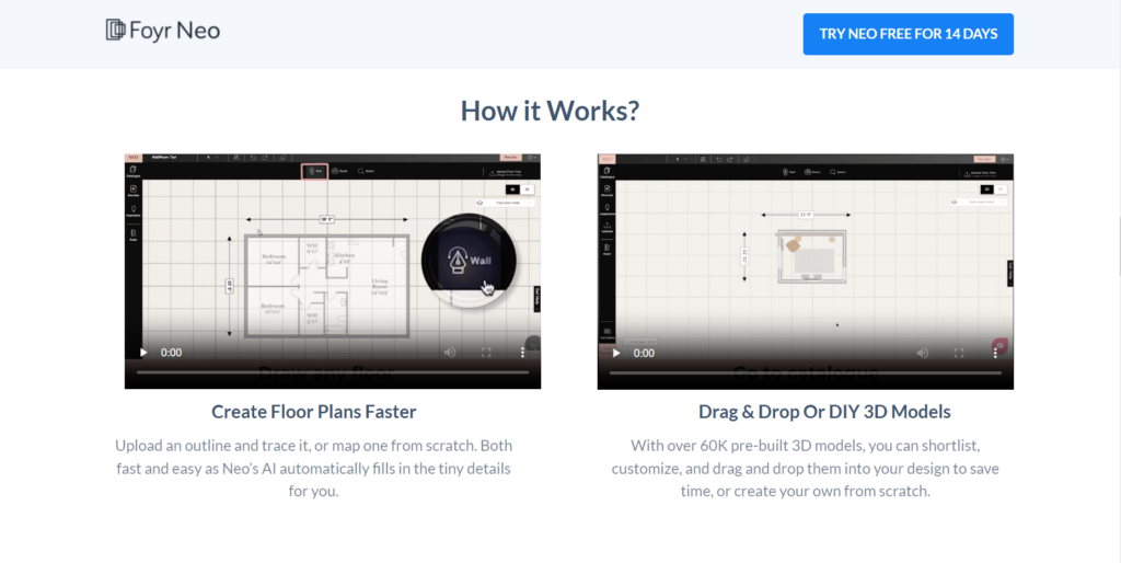 Creating vacation rental Floor Plans