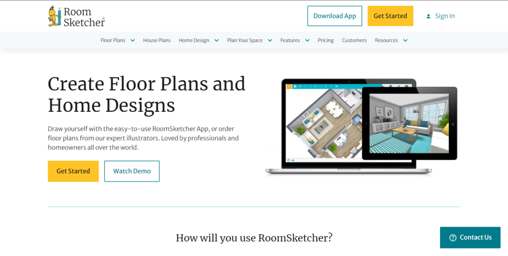 Creating airbnb Floor Plans with roomsketcher
