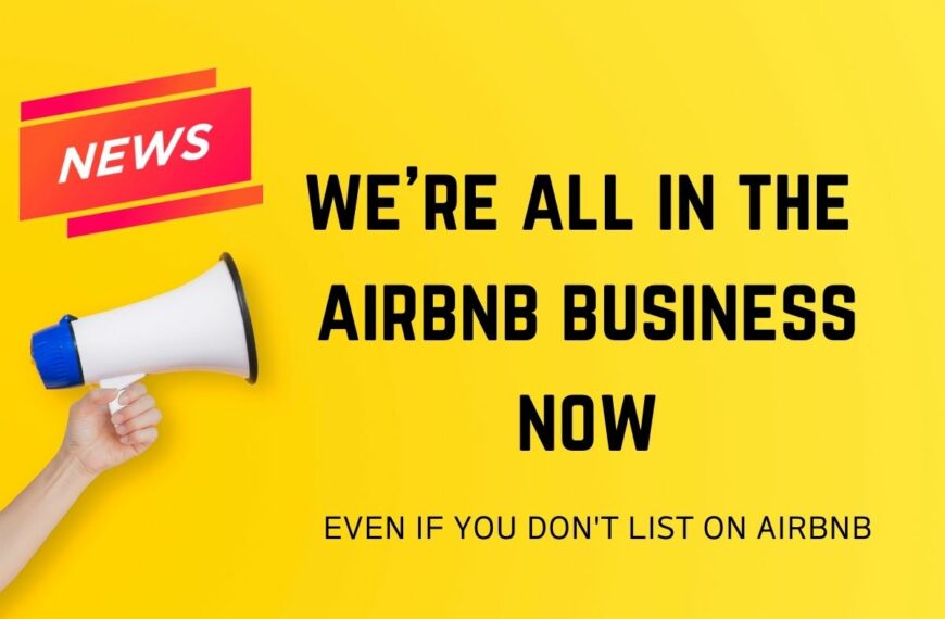 We're all in the Airbnb business now