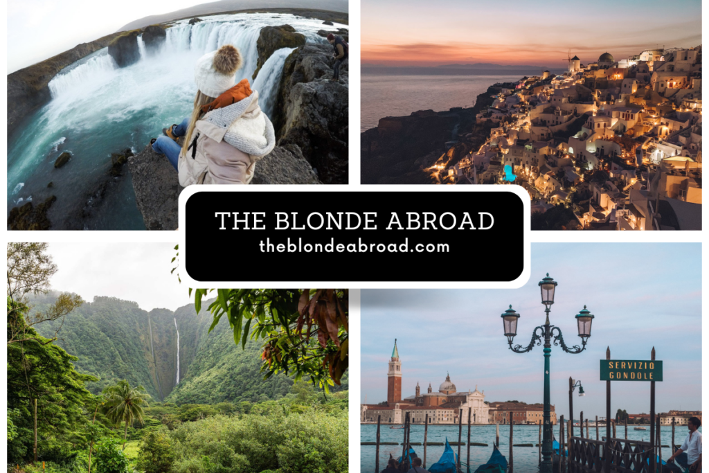 Experience the world with style and sass through 'The Blonde Abroad,' your go-to destination for vibrant travel stories and savvy tips from the spirited Kiersten.