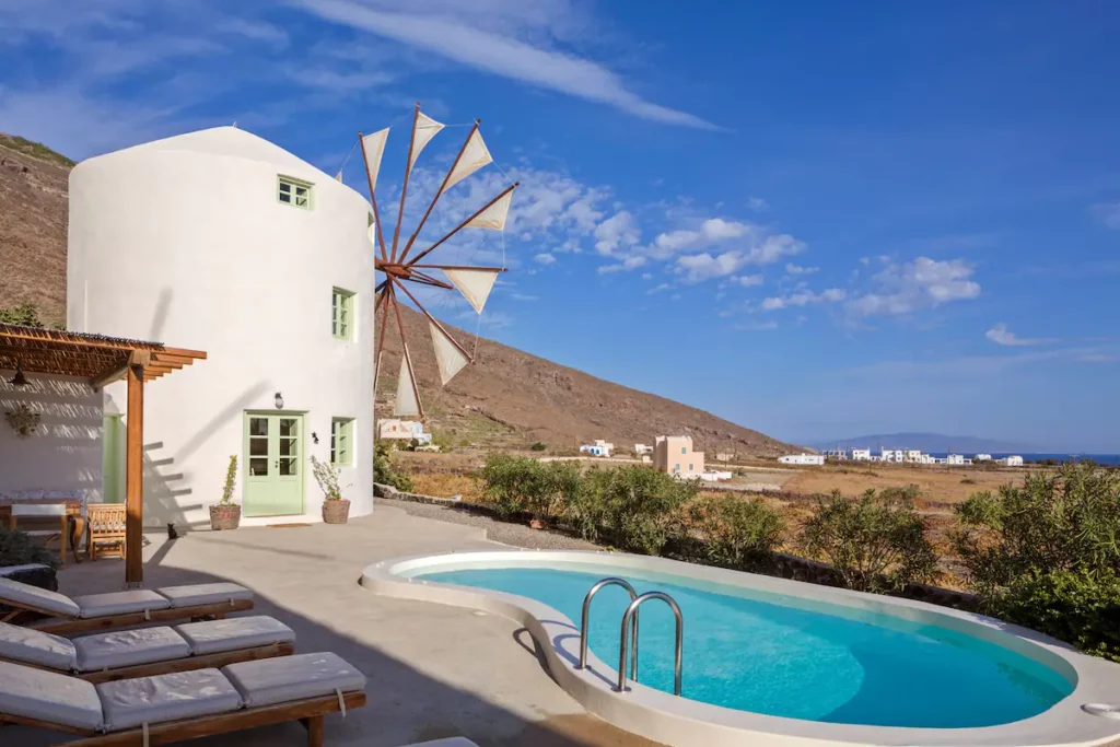Unique Airbnb In Santorini