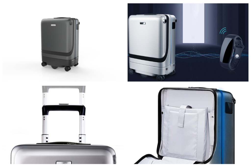The smart luggage is not only practical, it is also innovative. 