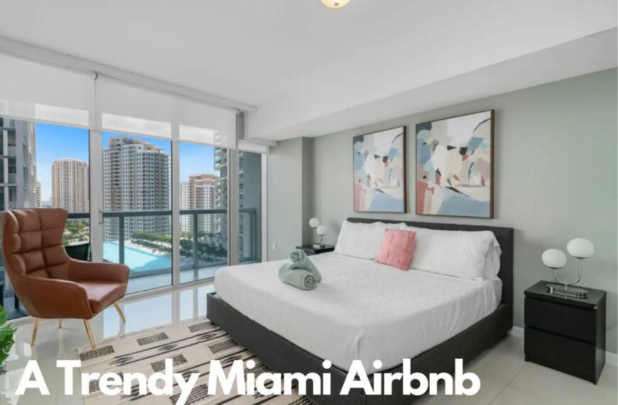 A Trendy Miami Airbnb with Panoramic Morning Views