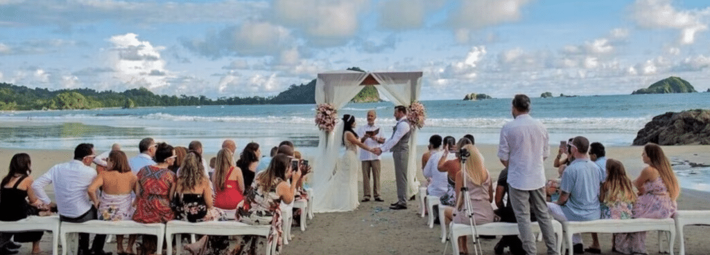 Have a beach wedding at this Airbnb wedding venue