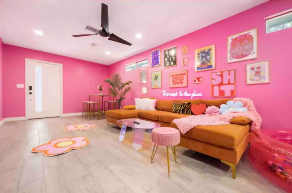 Welcome to Barbie's Bungalow Suite.