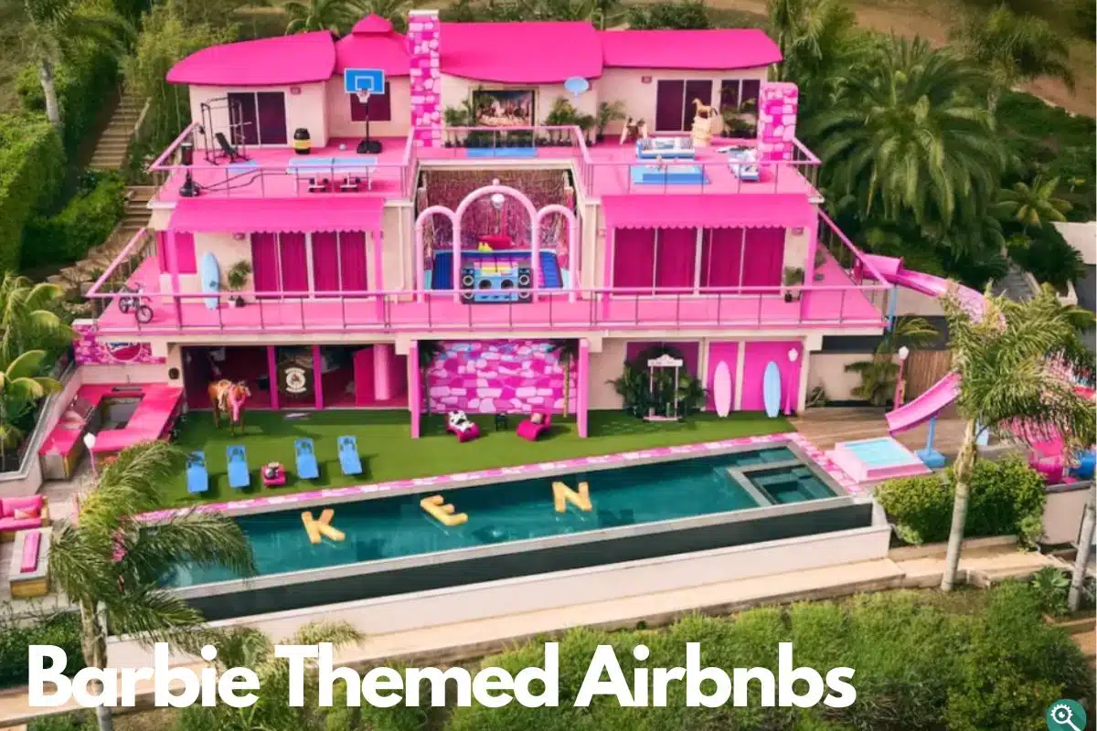 Barbie Themed Airbnb Escapes